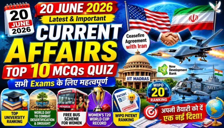 Today Current Affairs MCQ